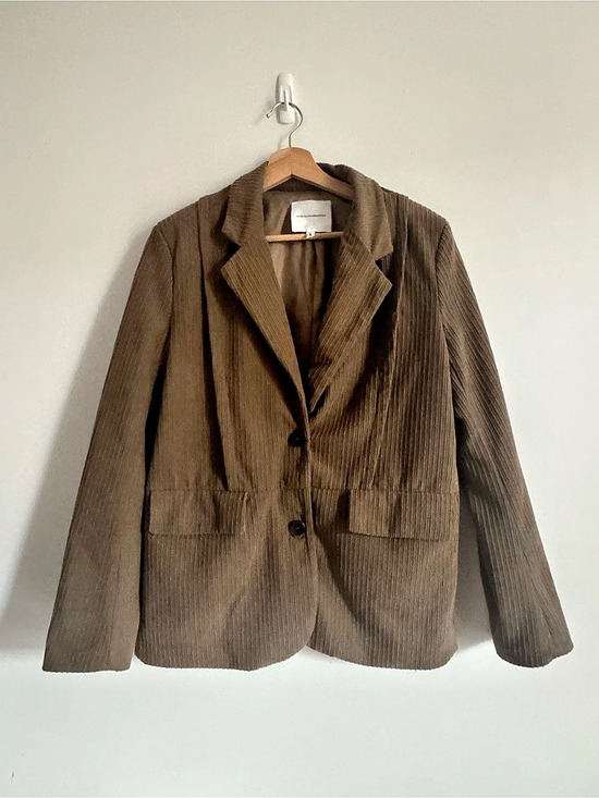 Jackets & Blazers - Vintage-Style Corduroy Blazer